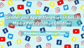 Slide Deck Title Card: Gender and Age Differences in Social Media Perception in Children