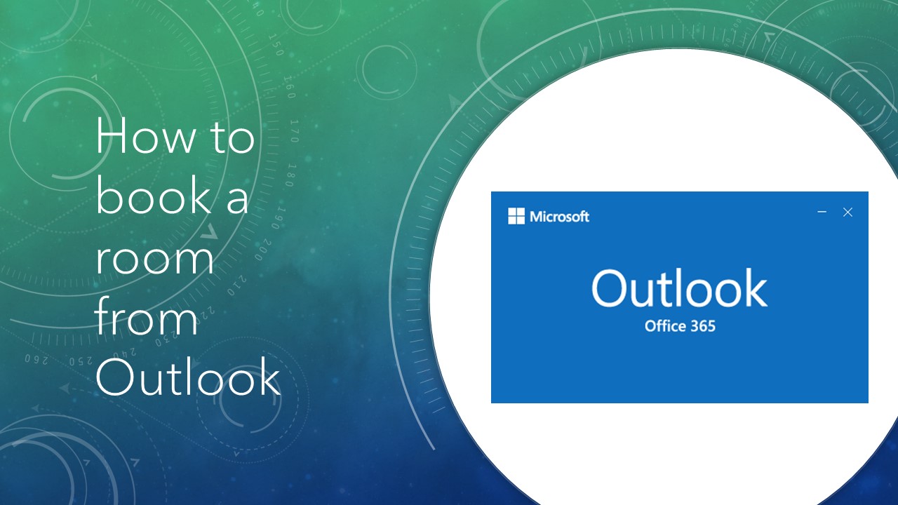 How to book a room from Outlook 